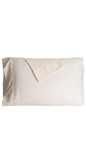 Conjunto de funda de almohada linen+ pillowcase set en color blanco talla all en - White. Talla all - Ettitude - Modalova