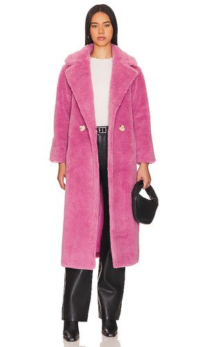 Abrigo de peluche indi en color rosado talla S en - Pink. Talla S (también en XS) - ELLIATT - Modalova