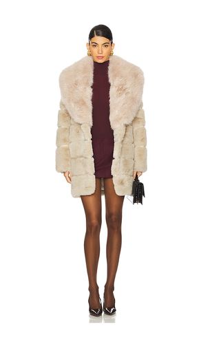 Keystone Faux Fur Coat in . Size S - ELLIATT - Modalova