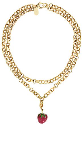Collar juicy af en color oro metálico talla all en - Metallic Gold. Talla all - EMMA PILLS - Modalova