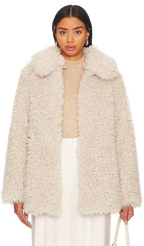 Bridgette faux fur jacket in color ivory size 6/XS in - Ivory. Size 6/XS (also in 8/S) - Ena Pelly - Modalova