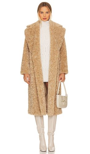 Shaggy faux fur jacket in color tan size 10/M in - Tan. Size 10/M (also in 6/XS, 8/S) - Ena Pelly - Modalova