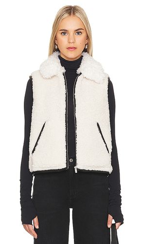 Fletcher faux fur vest in color white size 10/M in - White. Size 10/M (also in 12/L, 8/S) - Ena Pelly - Modalova