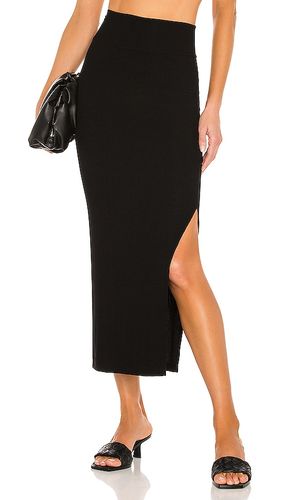 Falda en color talla L en - Black. Talla L (también en M, S, XS) - Enza Costa - Modalova