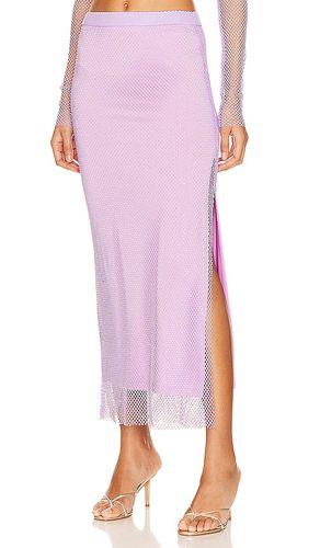 Flaminglips net pencil skirt in color lavender size 34 in - Lavender. Size 34 (also in 36) - Essentiel Antwerp - Modalova