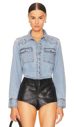 Fairchild Denim Western Shirt in . Taglia 32 - Essentiel Antwerp - Modalova