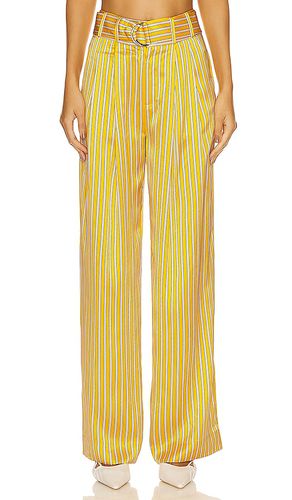 Pantalón con trabillas armand en color amarillo talla 0 en - Yellow. Talla 0 (también en 00, 10, 12, 2, 4) - Equipment - Modalova