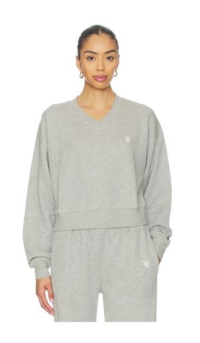 Cropped V-neck Sweatshirt in . Size L. Also in S - Eterne - Modalova