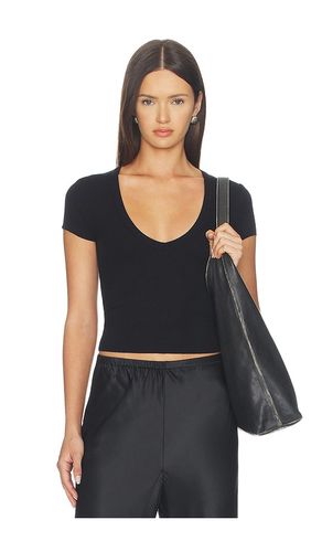 Short Sleeve V-neck Baby Tee in . Size S. Also in XL - Eterne - Modalova