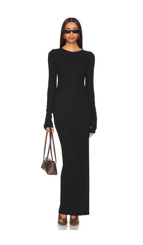 Long Sleeve Crewneck Maxi Dress in . Size M, S, XL, XS - Eterne - Modalova