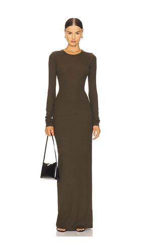 Long Sleeve Crewneck Maxi Dress in . Size XL - Eterne - Modalova
