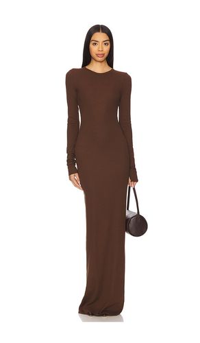 Long Sleeve Crewneck Maxi Dress in . Size S, XL, XS - Eterne - Modalova