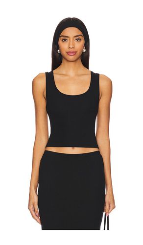 Square neck tank top en color talla L en - Black. Talla L (también en M, S, XL, XS) - Eterne - Modalova