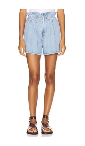 SHORTS AUS DENIM MIT TUNNELZUG SUPER DRAPE SUMMER in . Size 24, 26, 27, 28 - FRAME - Modalova