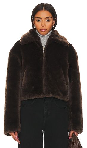 Faux Fur Zip Up Jacket in . Size XL - FRAME - Modalova