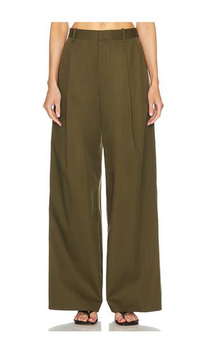 Pleated Wide Leg Pant in . Taglia 2, 4, 6, 8 - FRAME - Modalova