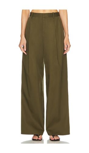 Pleated Wide Leg Pant in . Taglia 4, 6 - FRAME - Modalova