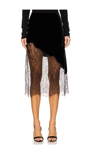 Velvet Lace Skirt in . Size 12 - FRAME - Modalova