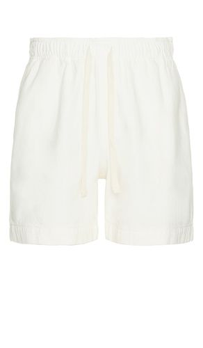 Textured terry short en color crema talla L en - Cream. Talla L (también en S) - FRAME - Modalova