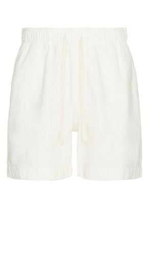 Textured terry short en color crema talla S en - Cream. Talla S (también en XL/1X) - FRAME - Modalova