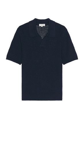 Short Sleeve Sweater Polo in . Size M - FRAME - Modalova