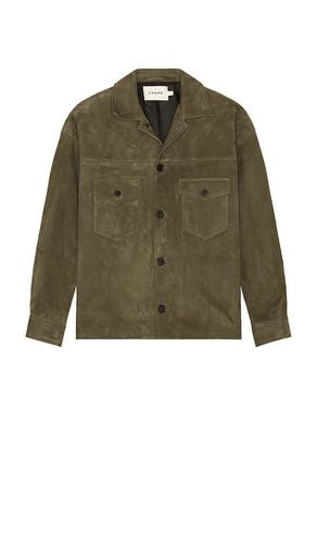 Clean Suede Jacket in . Size M - FRAME - Modalova