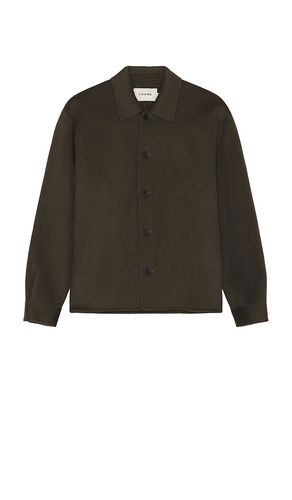 Double Face Shirt Jacket in . Taglia M, S - FRAME - Modalova