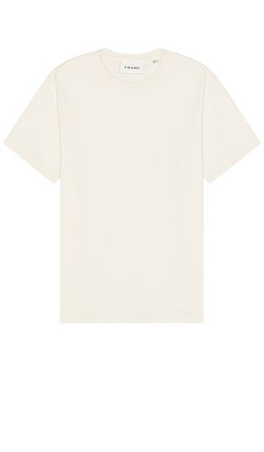 FRAME Duo Fold Tee in Nude. Size S - FRAME - Modalova