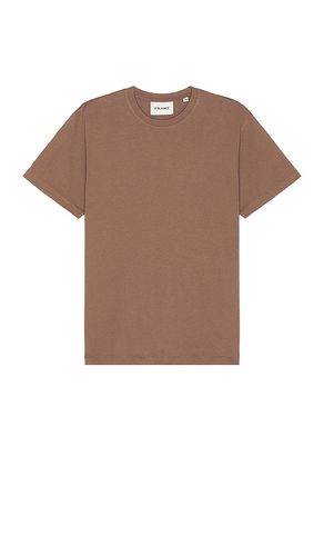 Camiseta en color marrón talla L en - Brown. Talla L (también en M, S) - FRAME - Modalova