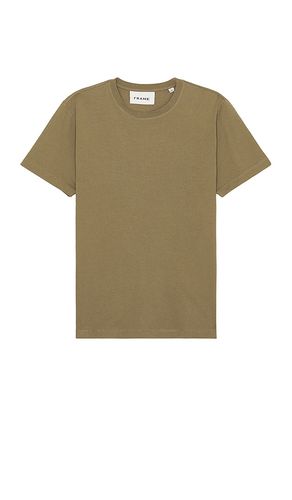 Camiseta en color verde oliva talla L en - Olive. Talla L (también en S, XL/1X) - FRAME - Modalova