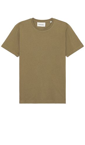 Camiseta en color verde oliva talla S en - Olive. Talla S (también en XL/1X) - FRAME - Modalova