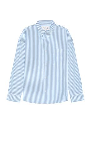 Relaxed Cotton Shirt in . Size S, XL/1X - FRAME - Modalova