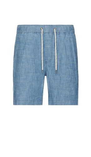 Essential drawstring short en color azul talla L en - Blue. Talla L (también en S) - Faherty - Modalova