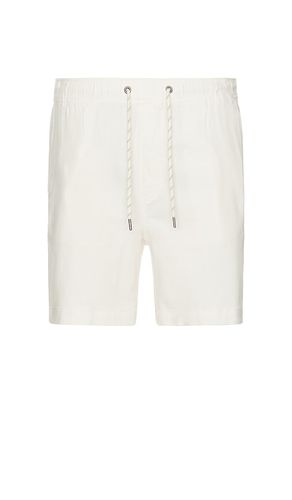 Essential drawstring short en color blanco talla L en - White. Talla L (también en S, XL/1X) - Faherty - Modalova