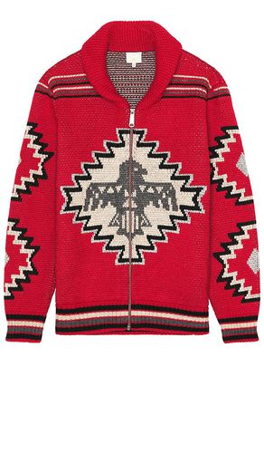 Thunderbird cardigan in color red size L in - Red. Size L (also in M) - Faherty - Modalova