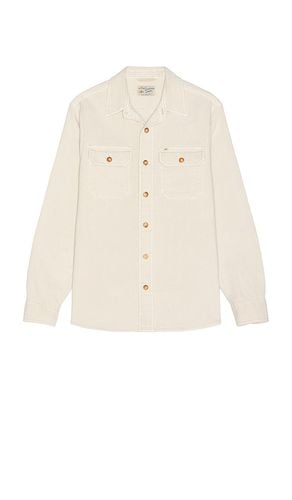 Chaquetón sunwashed en color crema talla M en - Cream. Talla M (también en S, XL/1X) - Faherty - Modalova