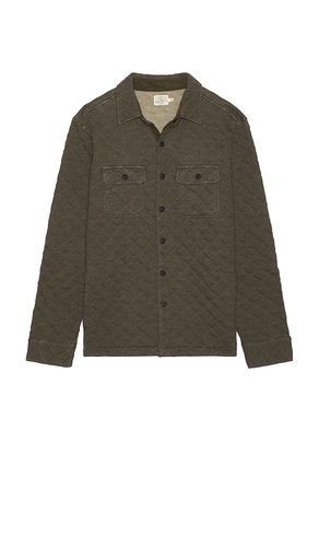 Epic Quilted Fleece Cpo Shacket in . Size M, S, XL/1X - Faherty - Modalova