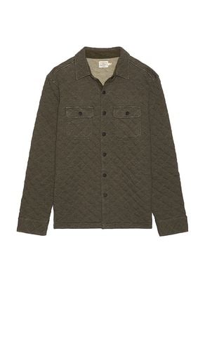 Epic Quilted Fleece Cpo Shacket in . Taglia S, XL/1X - Faherty - Modalova