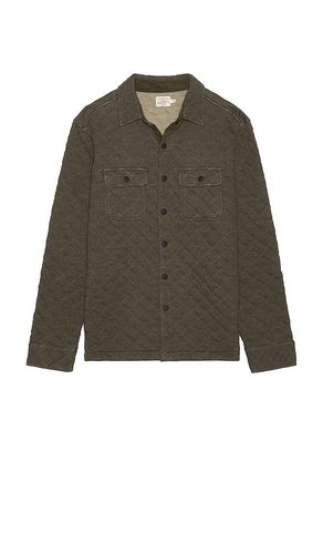 Epic Quilted Fleece Cpo Shacket in . Taglia XL/1X - Faherty - Modalova