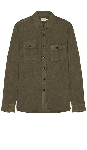 Legend sweater shirt in color green size L in - Green. Size L (also in M) - Faherty - Modalova