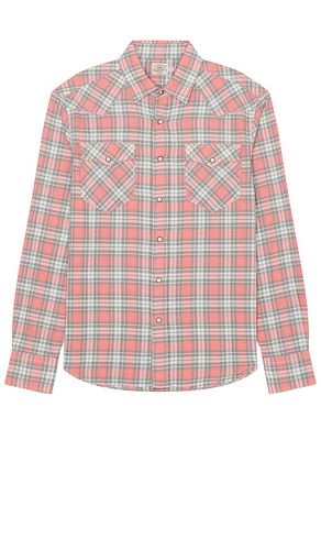 Western shirt in color red size L in - Red. Size L (also in S) - Faherty - Modalova