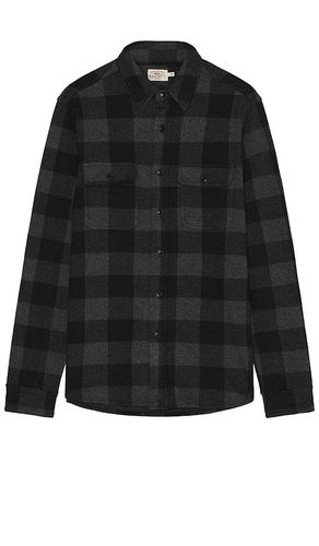 Legend sweater shirt in color black size L in - Black. Size L (also in M) - Faherty - Modalova