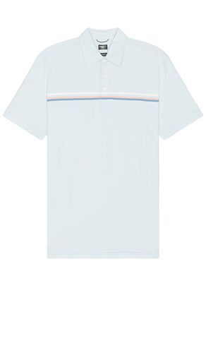 Short sleeve movement pique polo in color blue size L in - Blue. Size L (also in M, S) - Faherty - Modalova