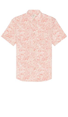 Short sleeve stretch playa shirt in color pink size L in - Pink. Size L (also in M, S) - Faherty - Modalova