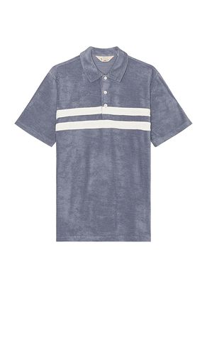 Cabana Towel Terry Surf Stripe Polo in . Taglia M, S - Faherty - Modalova