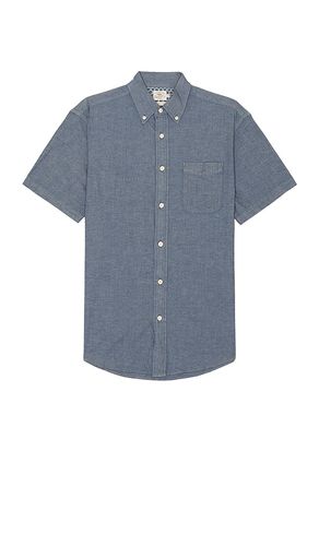 Short sleeve stretch playa shirt in color blue size L in - Blue. Size L (also in M, S, XL/1X) - Faherty - Modalova