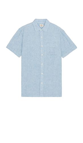 Short Sleeve Basketweave Shirt in . Taglia S - Faherty - Modalova