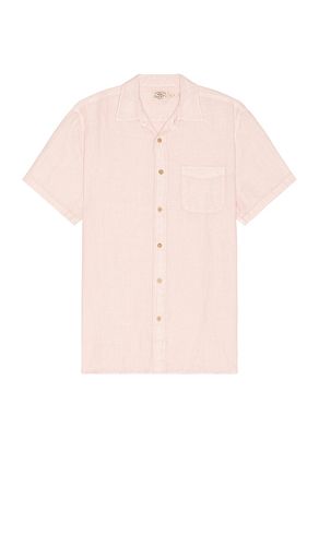 Camisa palma en color rosado talla L en - Pink. Talla L (también en M, S, XL/1X) - Faherty - Modalova