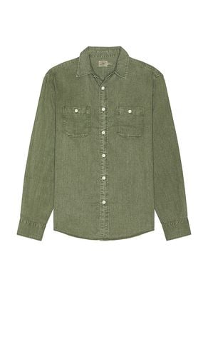 Camisa the tried and true en color verde talla M en - Green. Talla M (también en S, XL/1X) - Faherty - Modalova