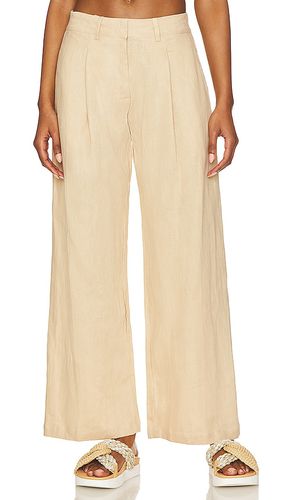 Pantalón francois en color beige talla L en - Beige. Talla L (también en M, XL, XS, XXL) - FAITHFULL THE BRAND - Modalova